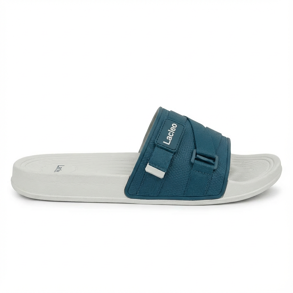 Men EVA Sandals - Lacleo Slides for Men LC 3045
