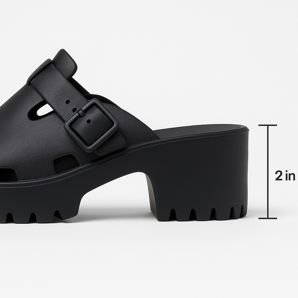 Lacleo Chunky Comfort Clog