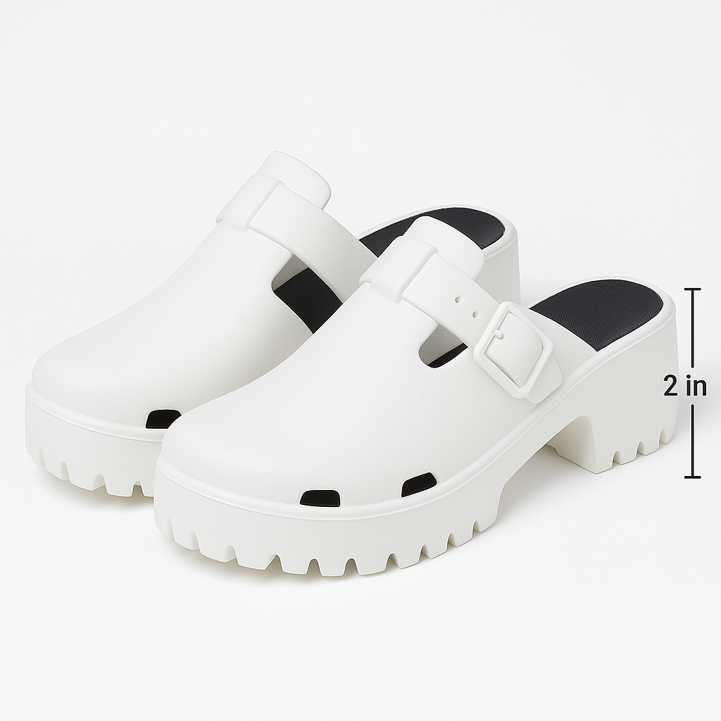 Lacleo Chunky Comfort Clog