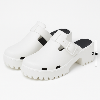 Lacleo Chunky Comfort Clog