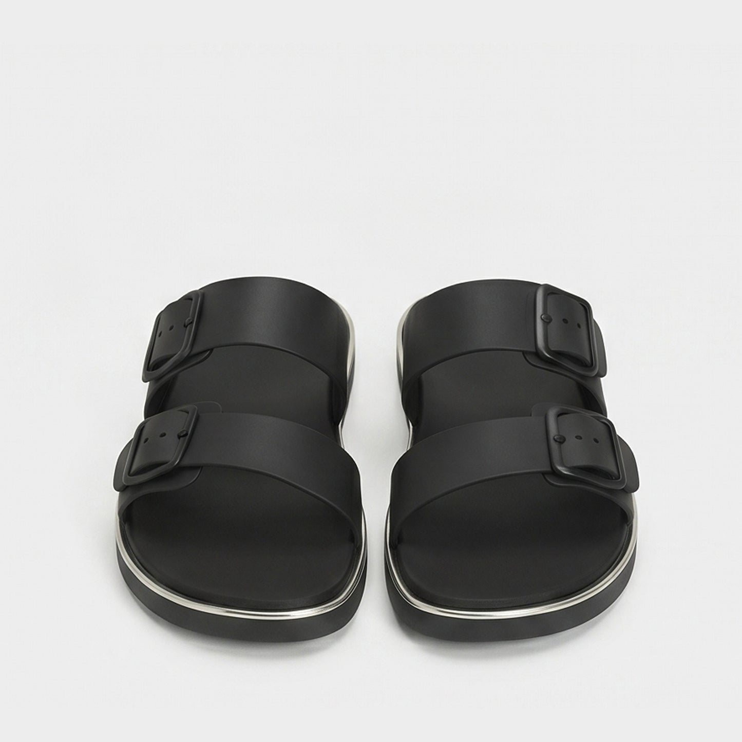 Women EVA Sandal - Lacleo Twin Buckle Classic