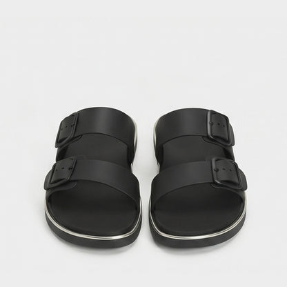 Women EVA Sandal - Lacleo Twin Buckle Classic