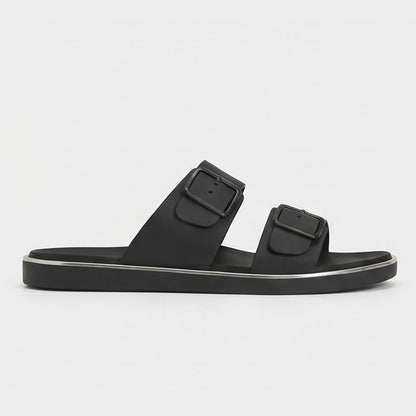 Women EVA Sandal - Lacleo Twin Buckle Classic