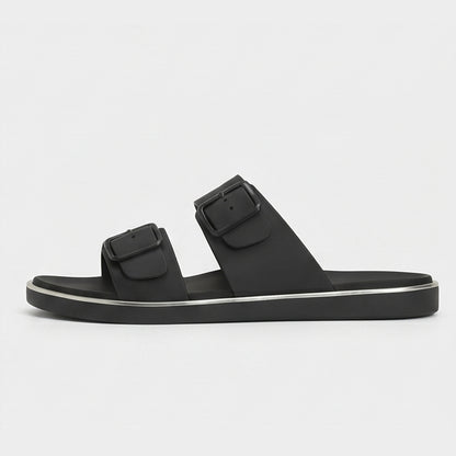 Women EVA Sandal - Lacleo Twin Buckle Classic