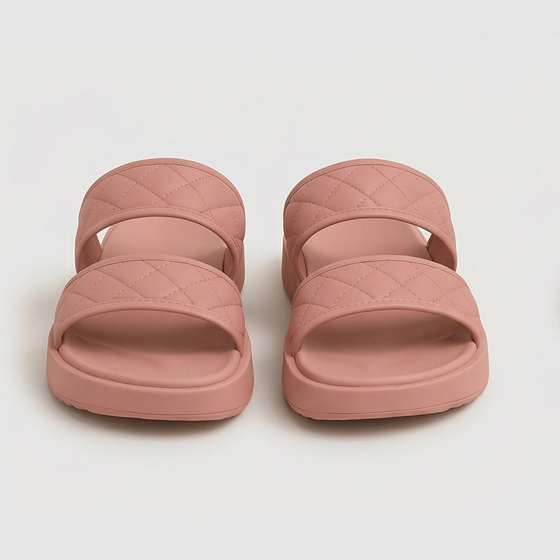 Women EVA Sandal - Lacleo Cushy Quilt Sandal