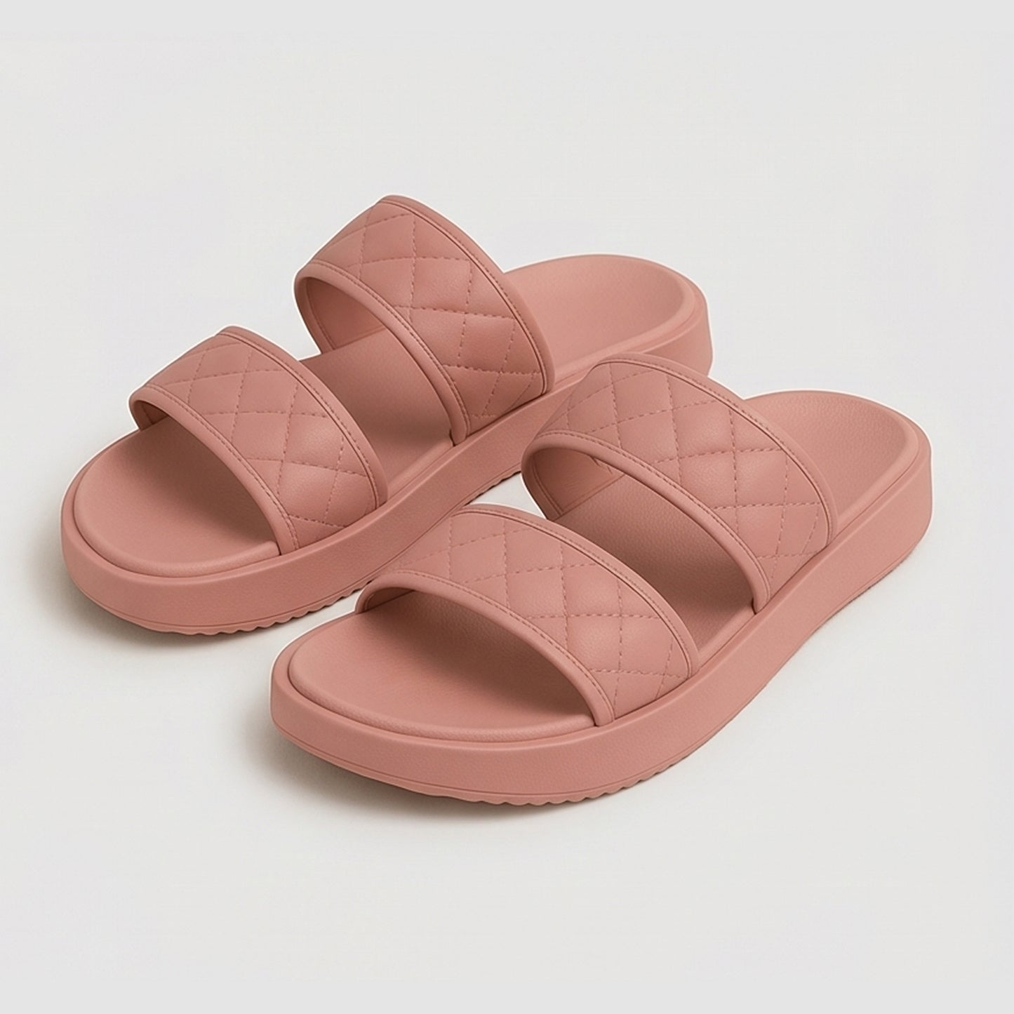 Women EVA Sandal - Lacleo Cushy Quilt Sandal