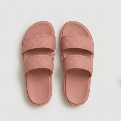 Women EVA Sandal - Lacleo Cushy Quilt Sandal