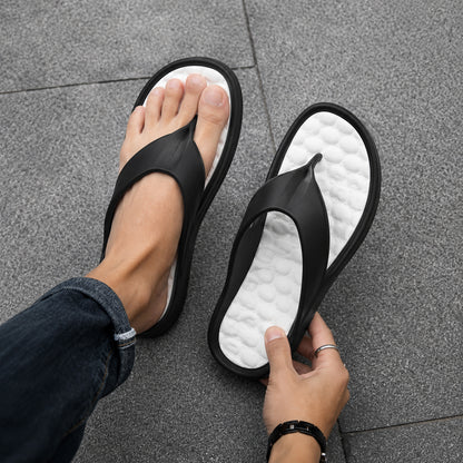 Men EVA Sandal -Lacleo Cloud Step Flip Flops